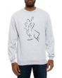 The Cotton Tail Crew Sweatshirt in Athletic Heather