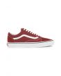 The Men's Old Skool in Madder Brown and True White 2