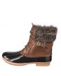 Women's Leather Fur Boot Duck-01 2