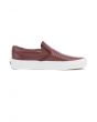 The Women's Classic Slip Moto Leather in Madder Brown and Blanc De Blanc 2
