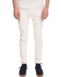 The Snap Destroyed Denim Jeans in White 1