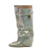 Drape Rhinestone Boot 1