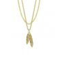 The Feather Necklace - Gold 1