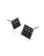 The Paved Square Stud Earring 1