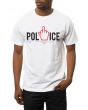The Police Tee in White 1
