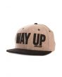 The Way Up Snapback in Grey