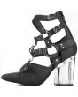 Jeffrey Campbell for Women: Rialto Black Harness Heel Booties 1