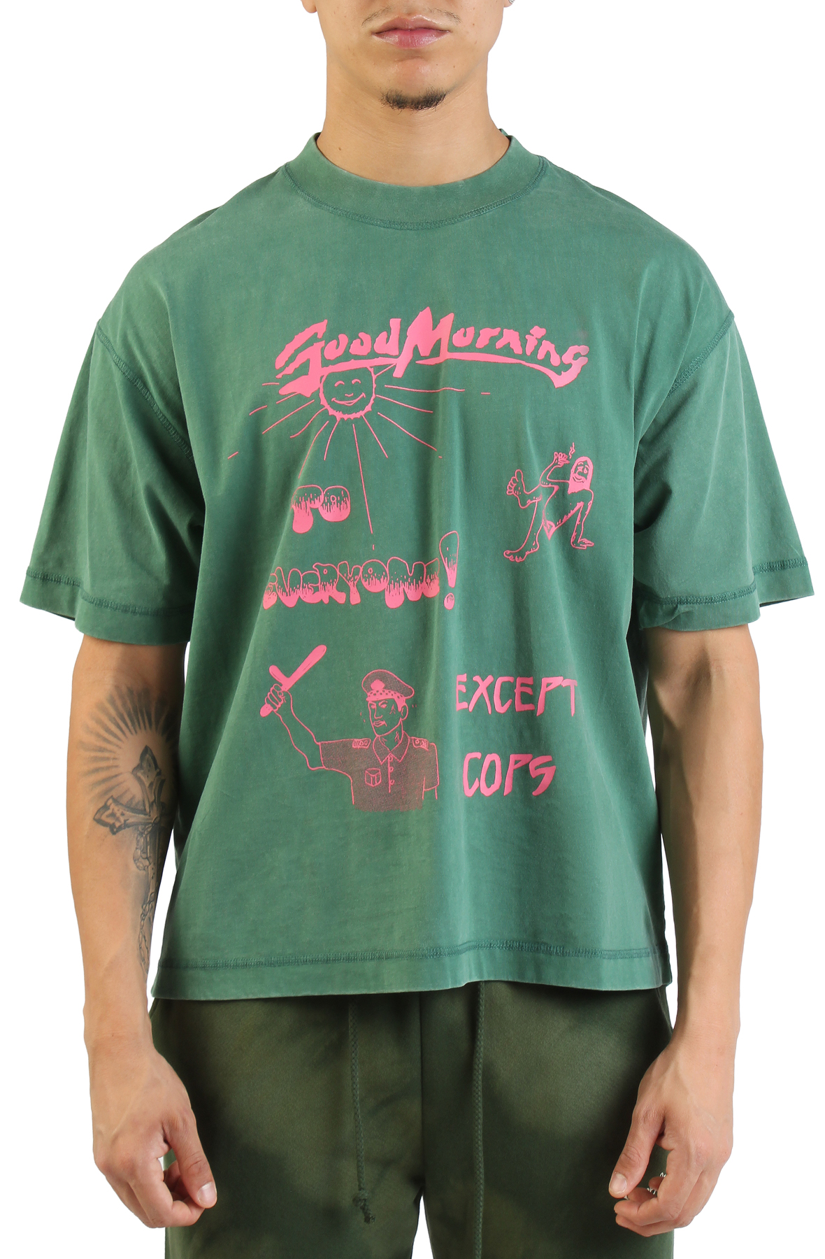 Good Morning Cops Vintage T-Shirt