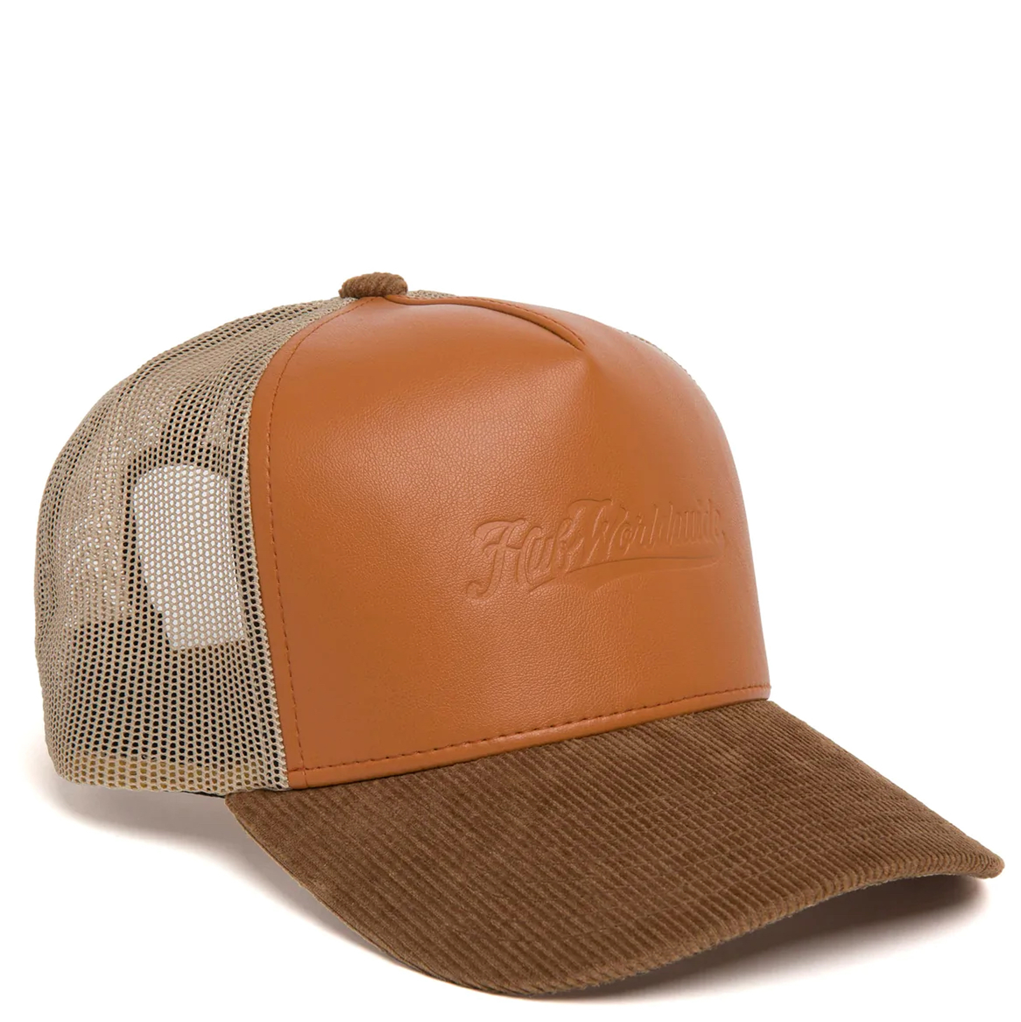 Vintage Men's Caps - Tan