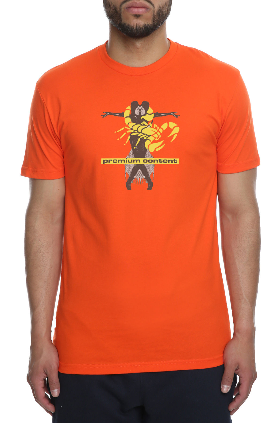 The Scorpio Lady Tee in Orange