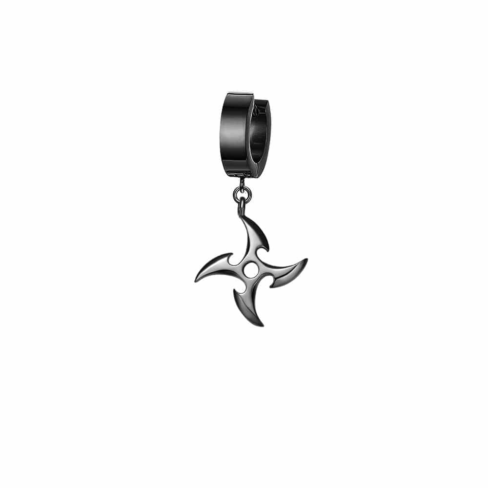 Mister Senshi Earring Black