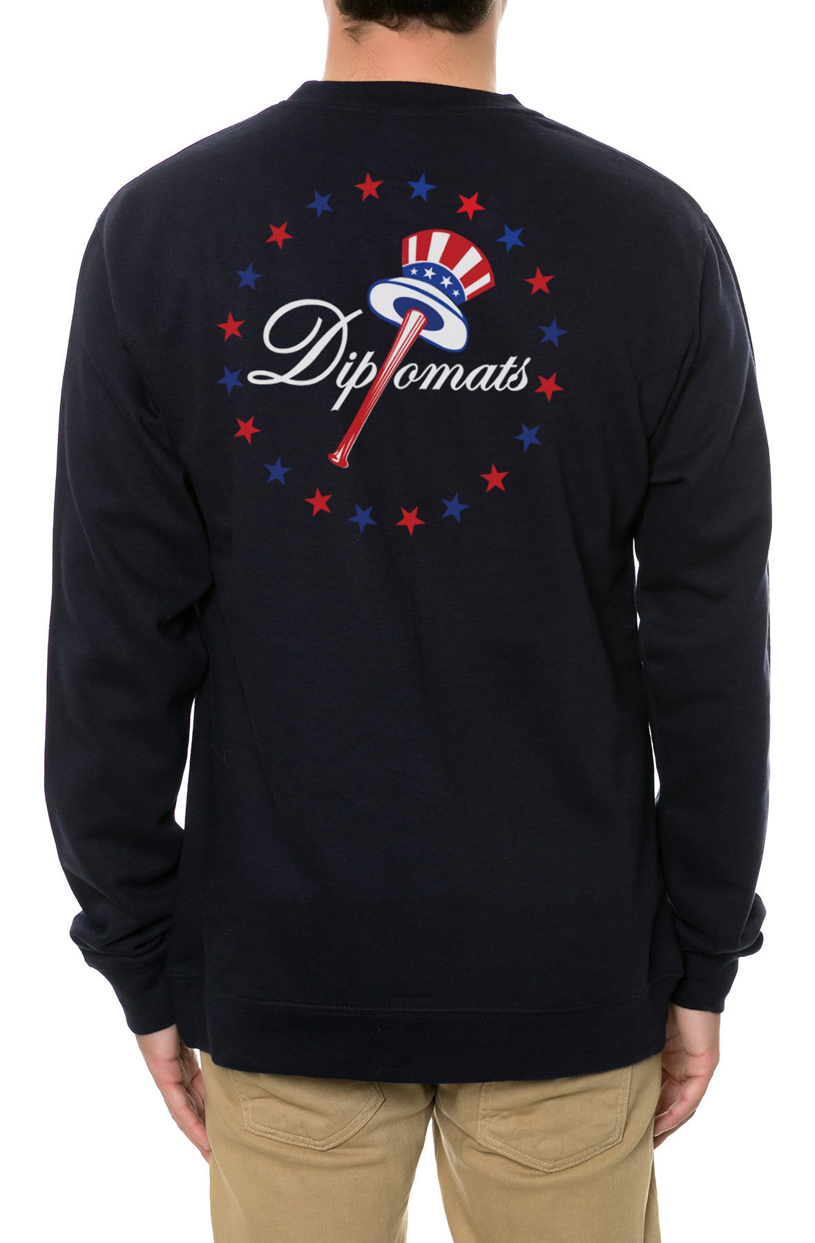 The Dipkees Crewneck Sweatshirt in Navy