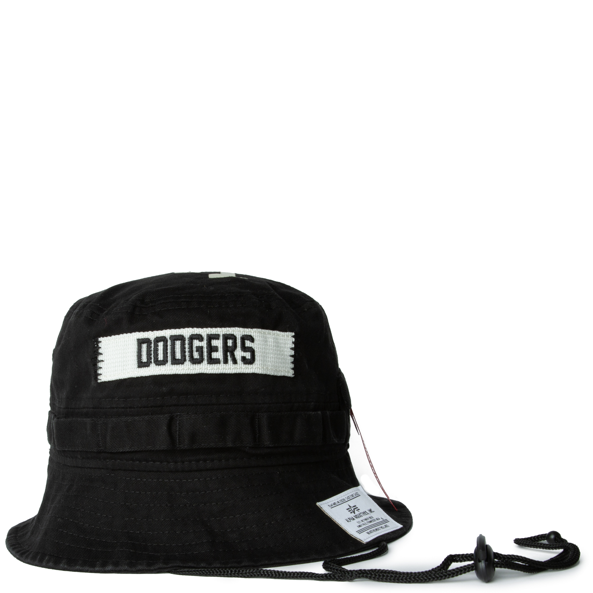 NEW ERA CAPS LA Dodgers Alpha Industries X MLB Black Bucket Hat 60312345 -  Karmaloop