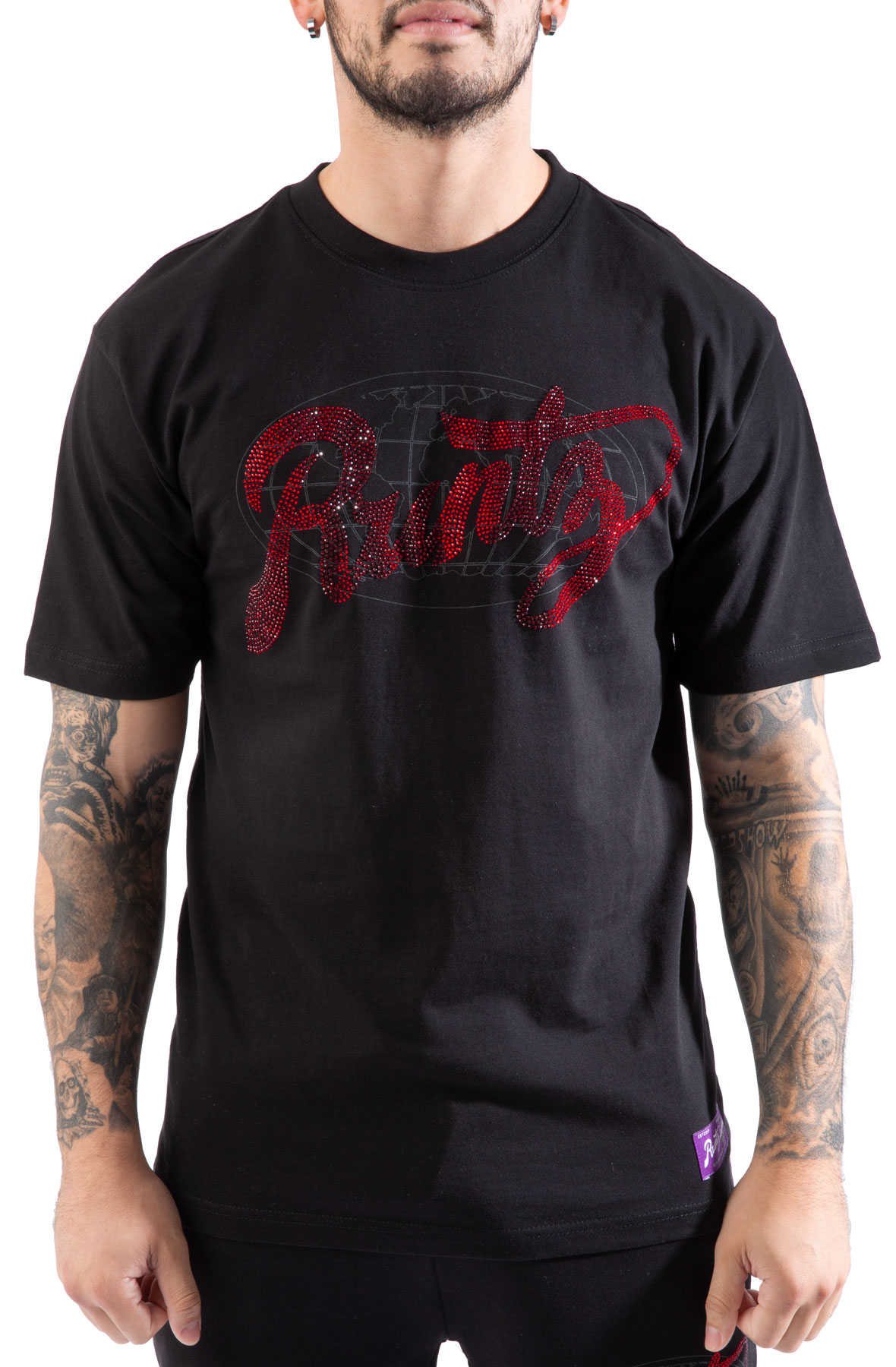 Runtz Bedazzled Stones Script Tee