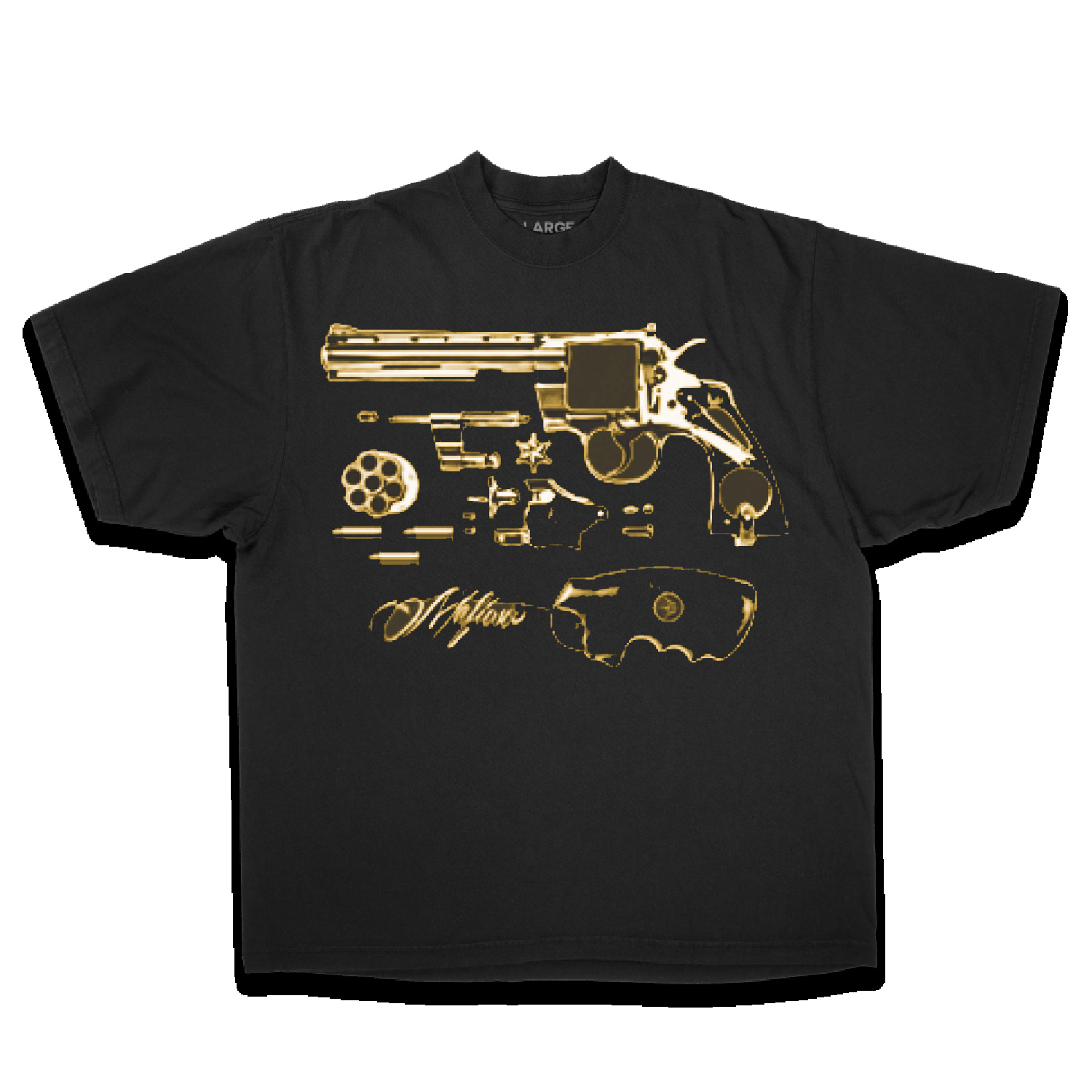 GOLDEN SIX SHOOTER