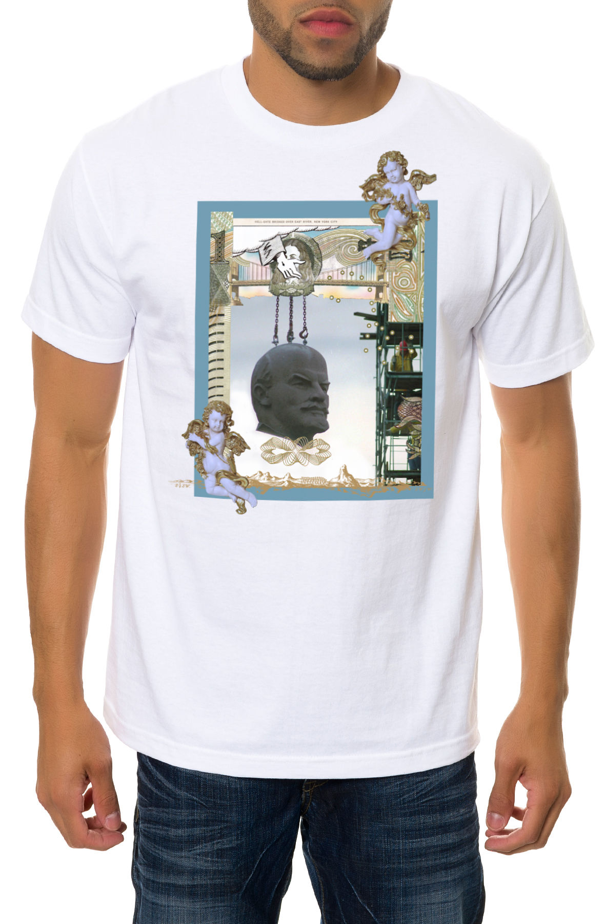 The Hell Gate Tee in White