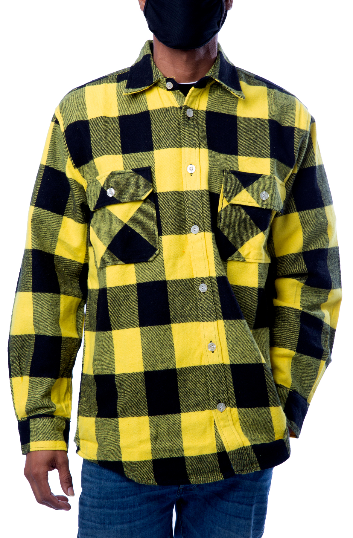 Heavyweight Plaid Flannel Shirt