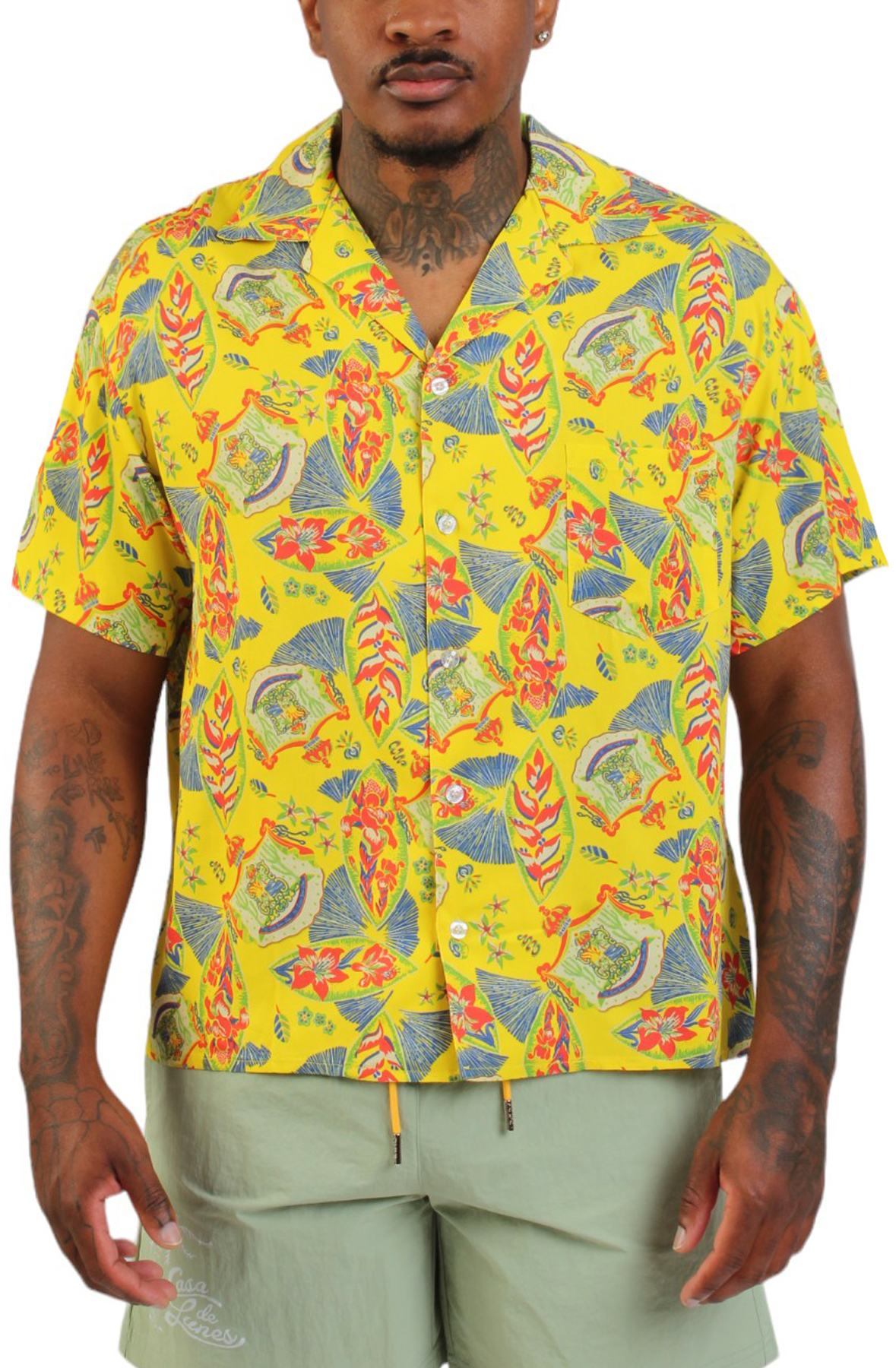 Cabo Floral Button Up Shirt