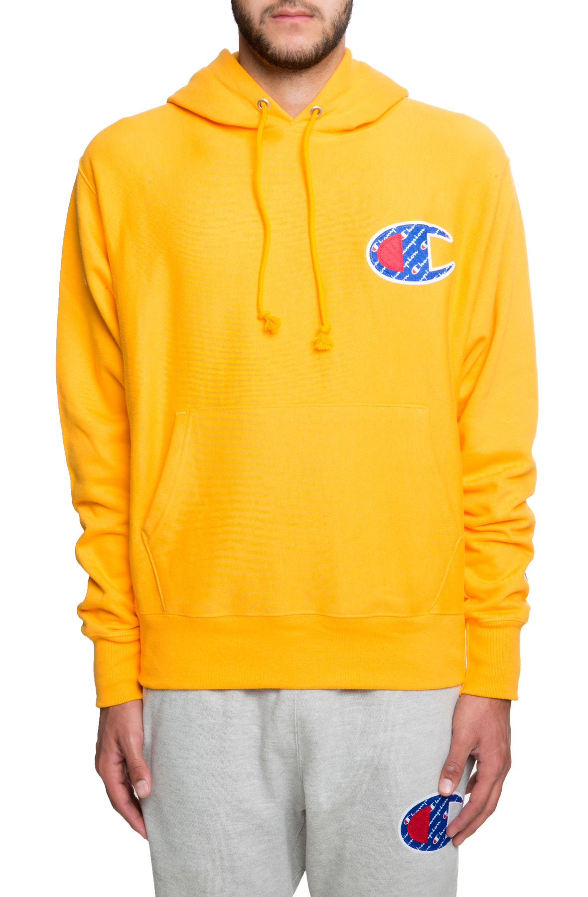 champion reverse weave sublimated c pullover hoodie