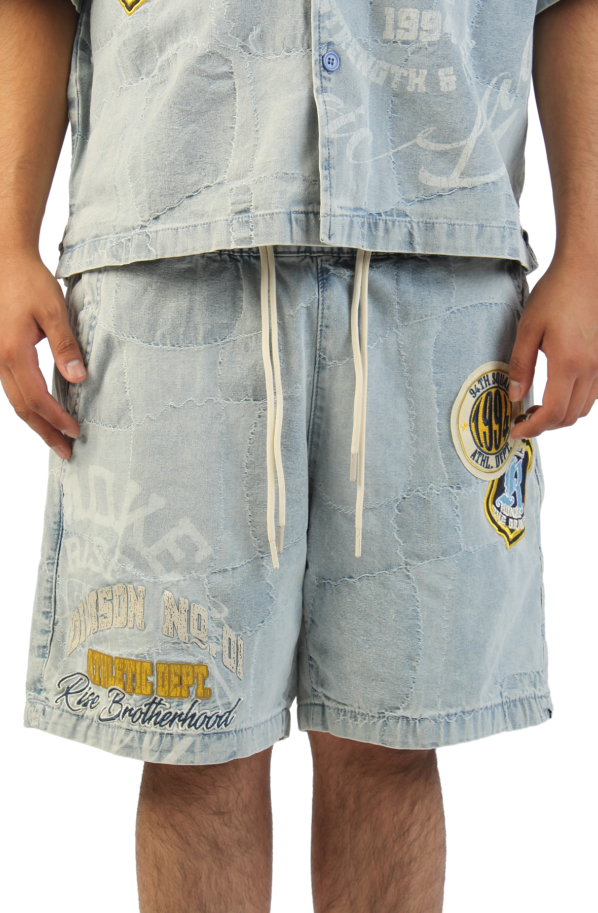 Porcelain Pull On Shorts