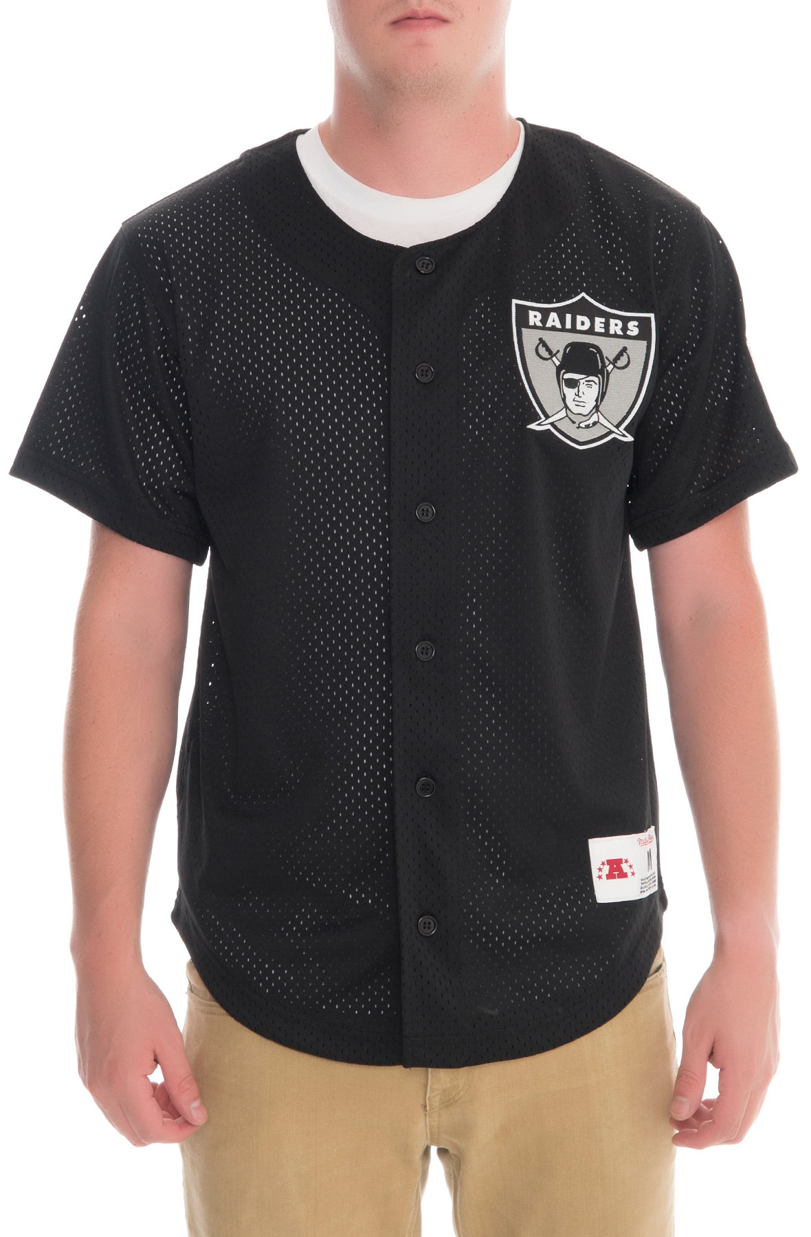 MITCHELL & NESS The NFL Oakland Raiders Mesh Jersey 167J209-AOAKQH - PLNDR