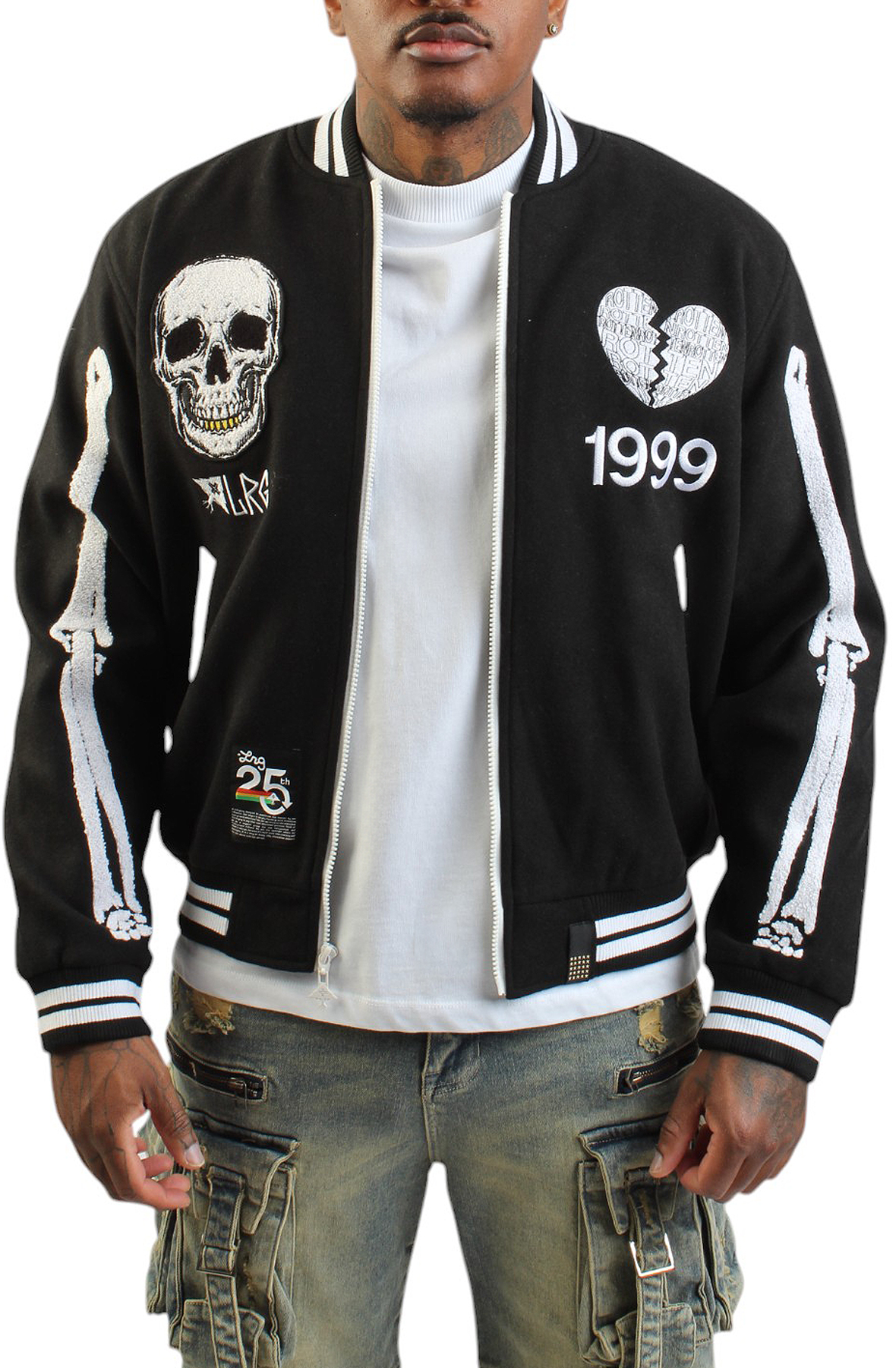 99 BONES VARSITY JACKET