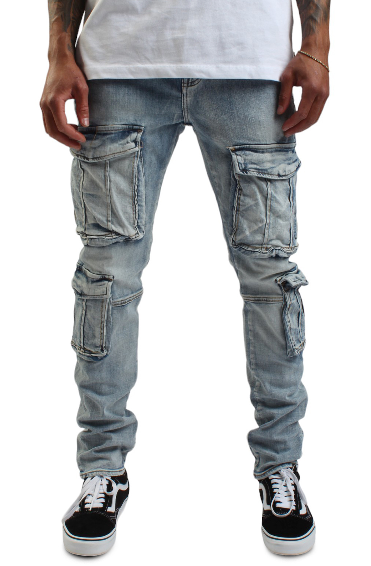 Multi Cargo Pocket Jean