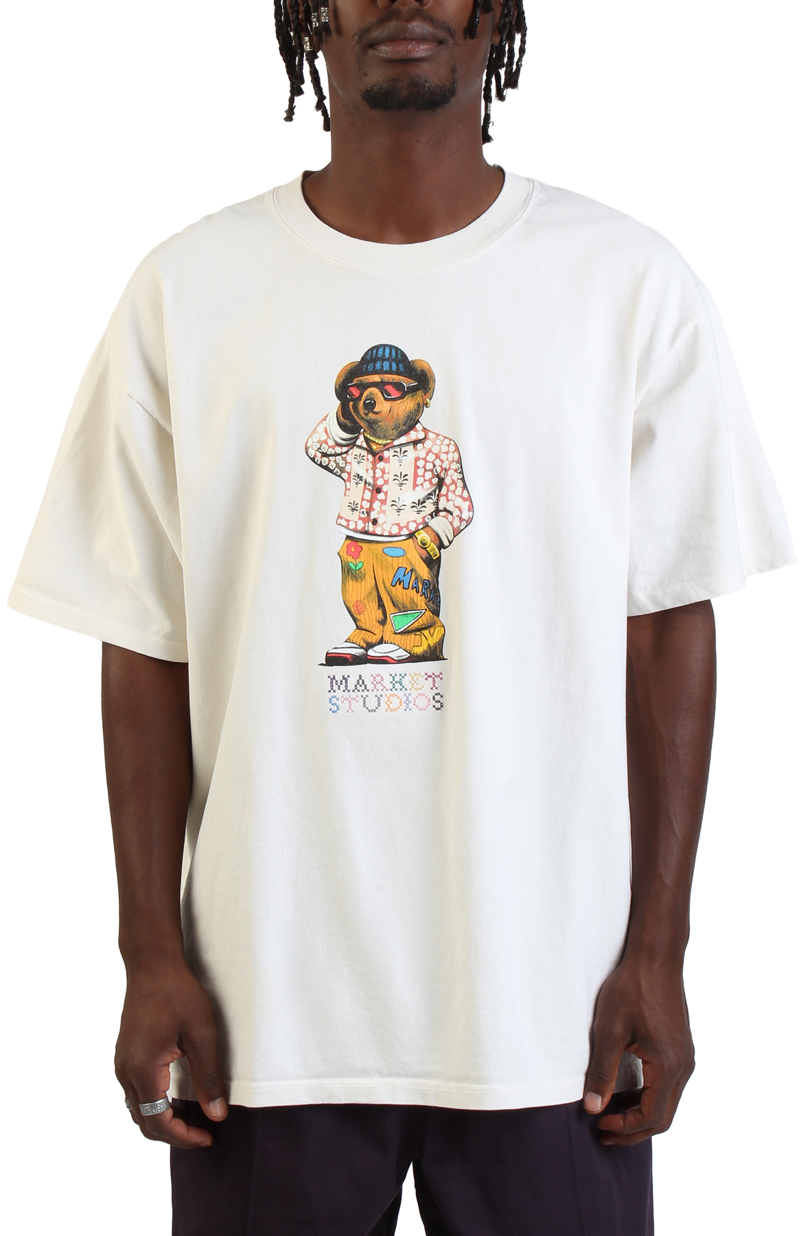 Folk Fitted Bear T-Shirt