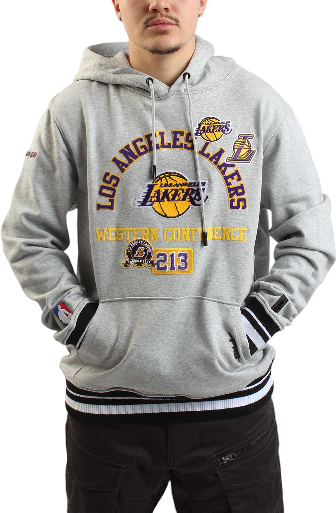 Lakers Area Code Pullover Hoodie