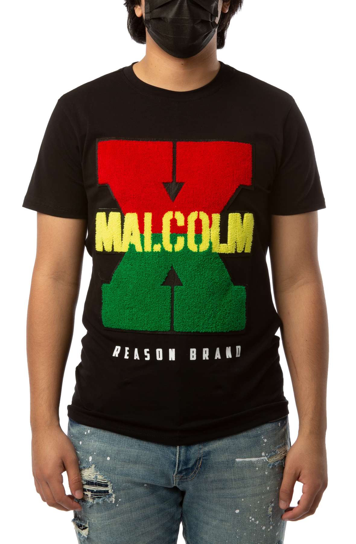 Malcolm X Chenille Logo Tee