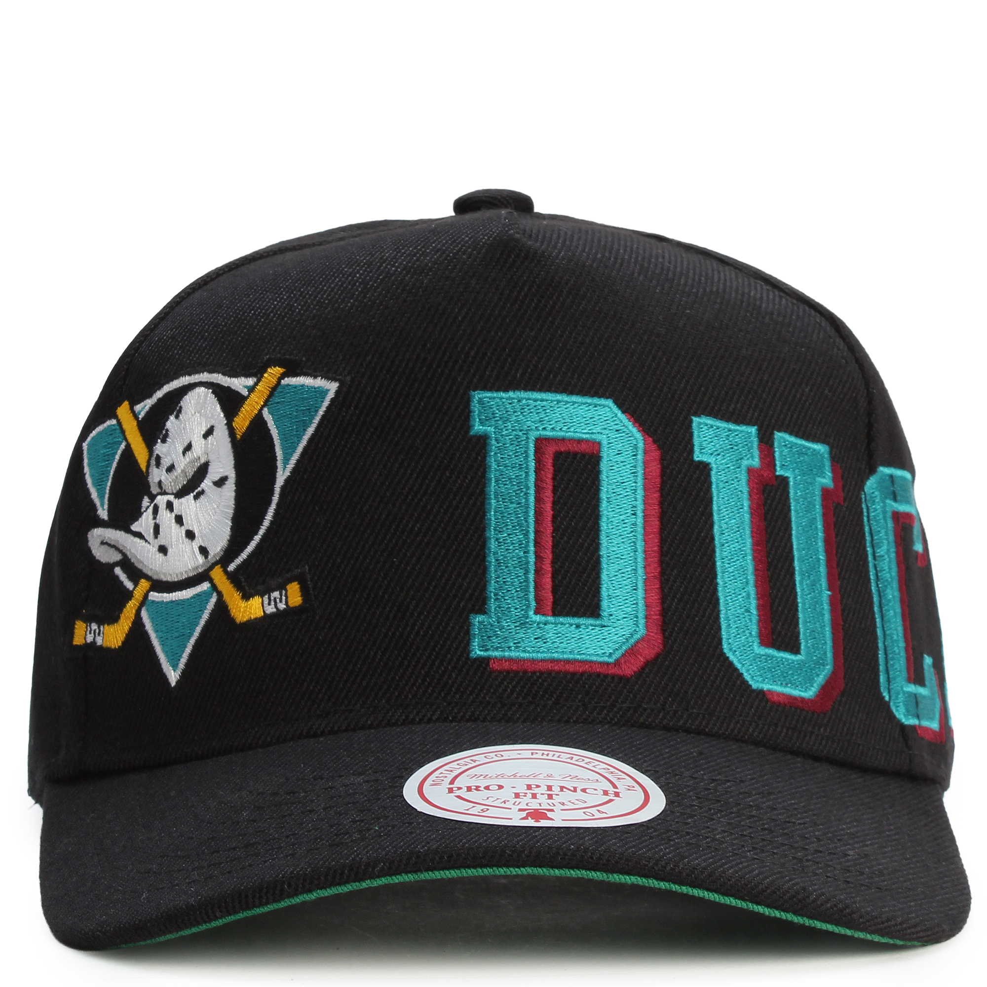 NHL Anaheim Ducks Busted Logo Pro Pinch Snapback