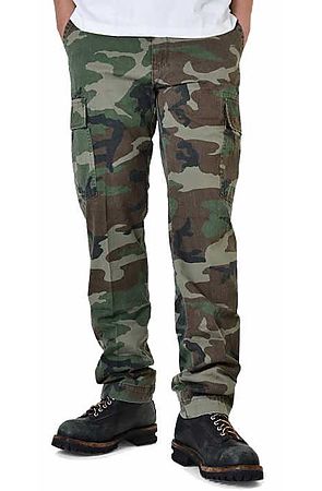 Prep Coterie Flat Front Straight Leg Cargo Pants