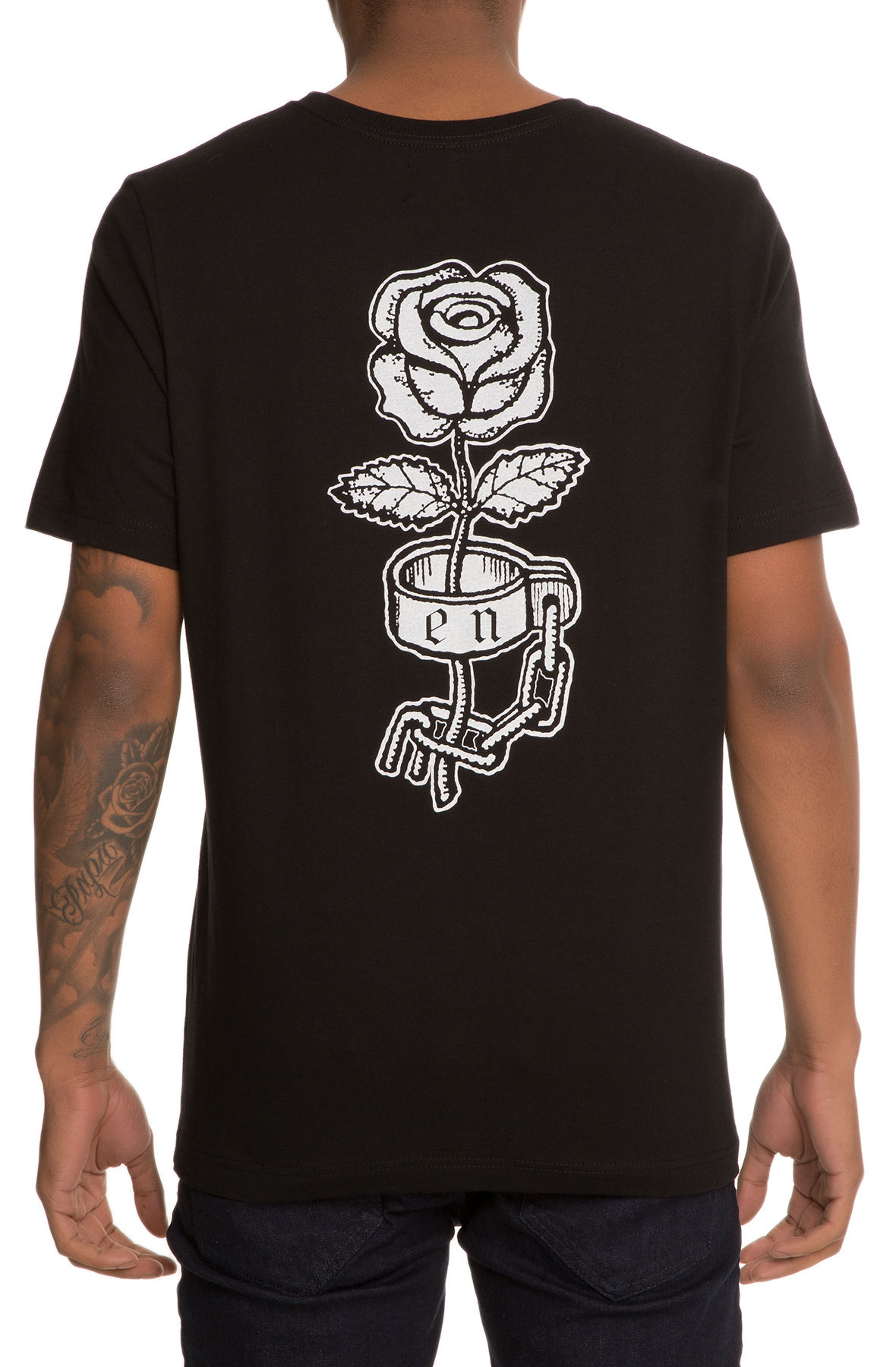 The EN x Karmaloop Chained Tee in Black