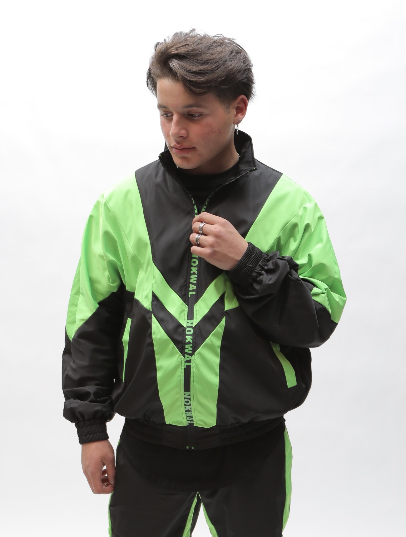 NOKWAL TrackSuit Green/Black - Jacket NKWL-67BCDB - Karmaloop