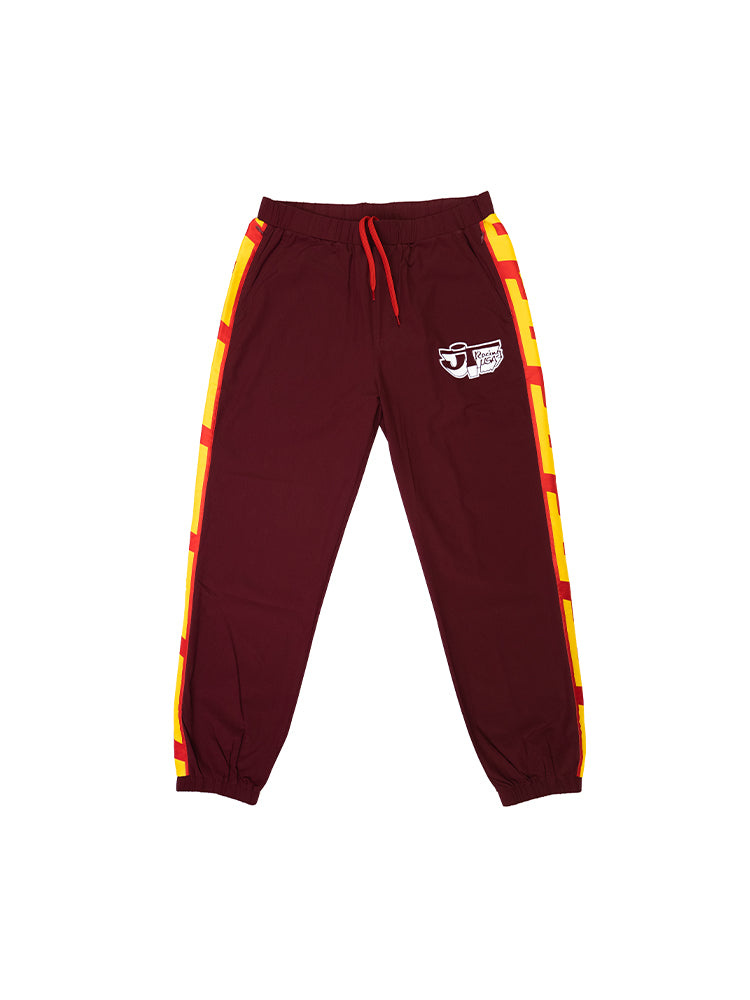 JT Racing Track Pants - Burgundy