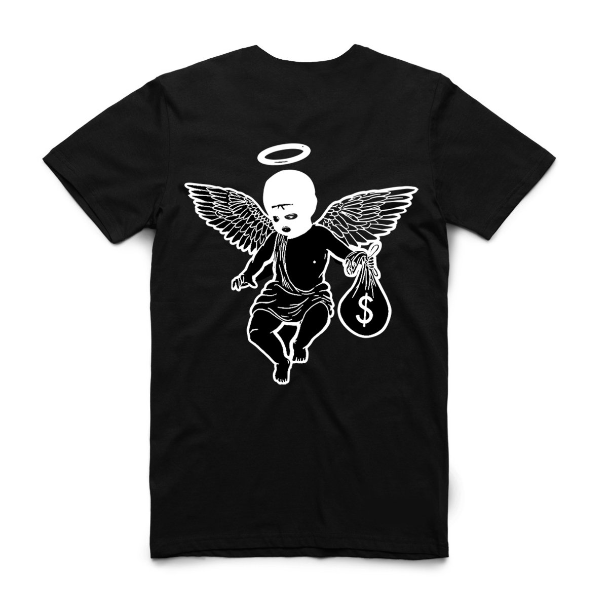 HASTA MUERTE Money Motivated Angel Tee HM-MONEYMOTIVATEDANGEL-TEE