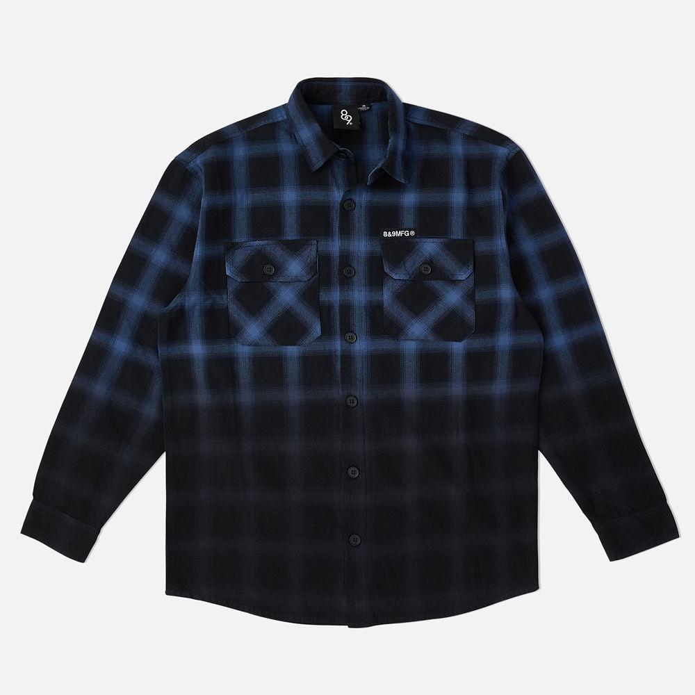 Streets Flannel Shirt Blue