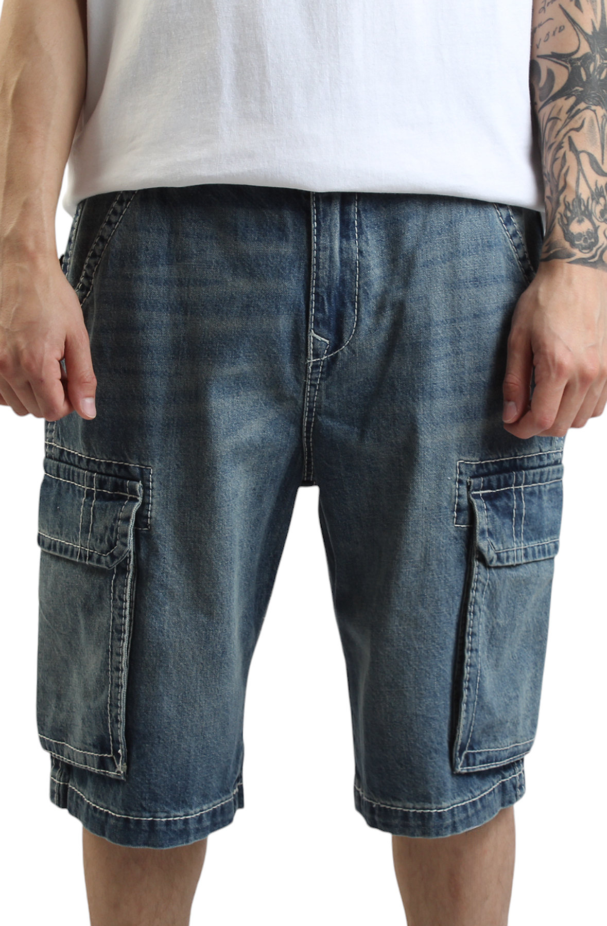 Vinny Super T Ultra Loose Cargo Shorts