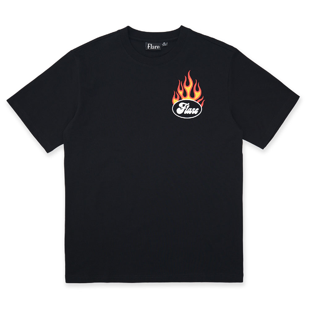 Light The Fire T Shirt Black