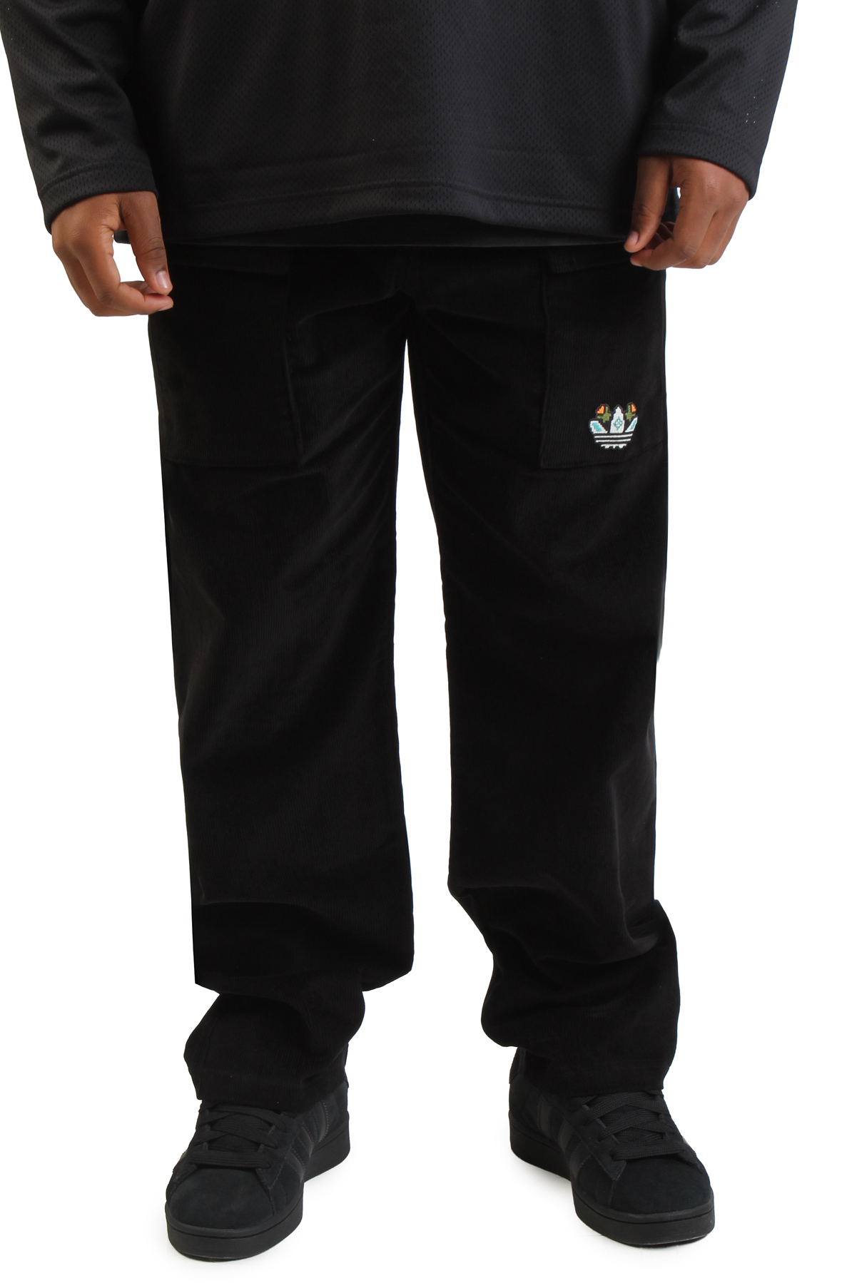 Trefoil graphic sweatpants