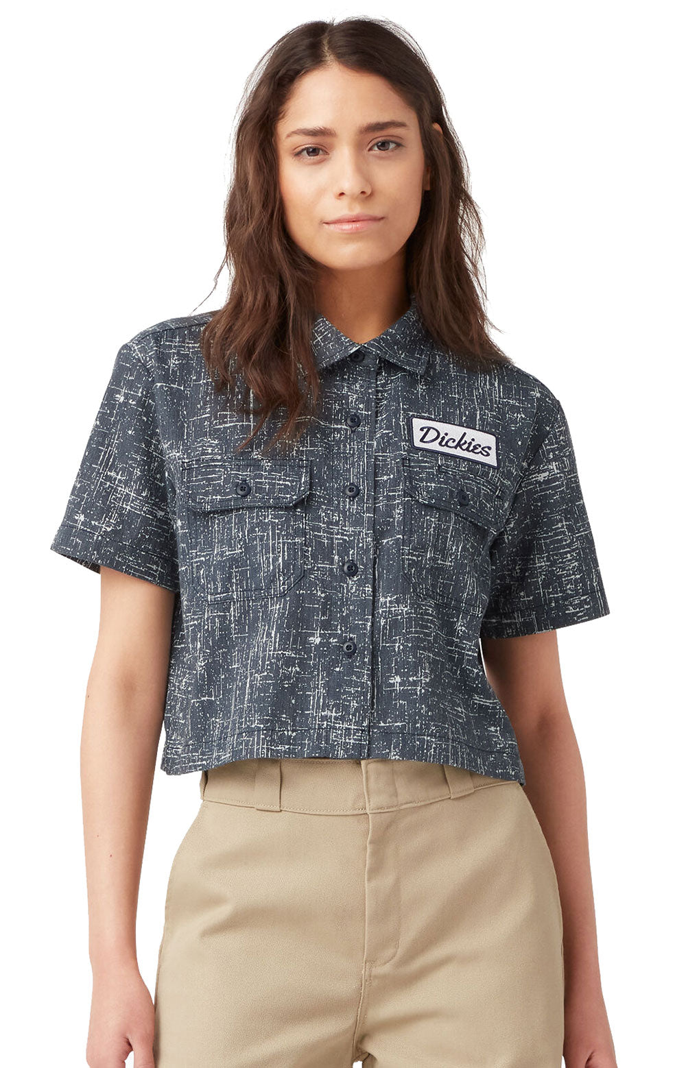 Cropped Work Shirt