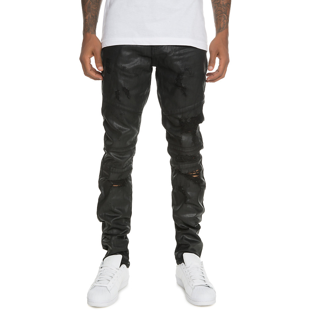 Montana Ripped Denim Jeans Black