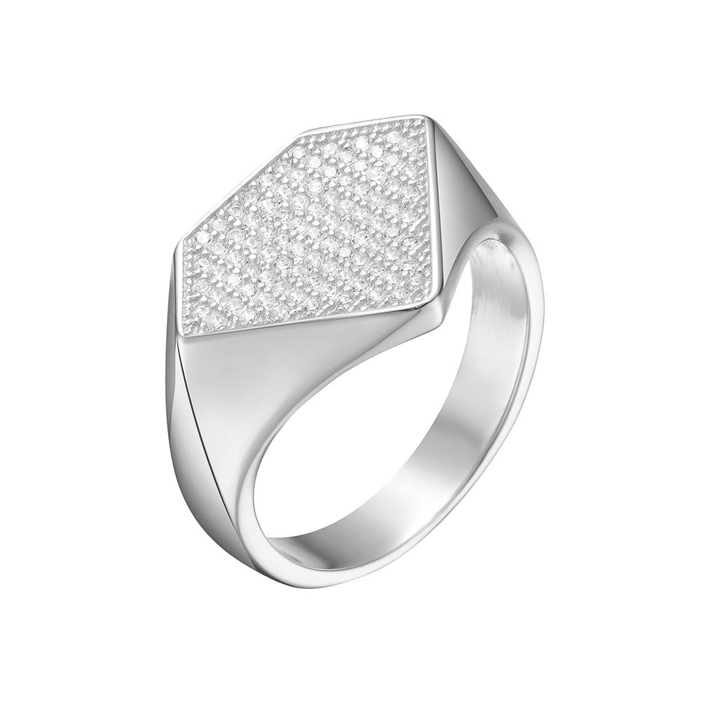 Mister Solitaire Ring Silver