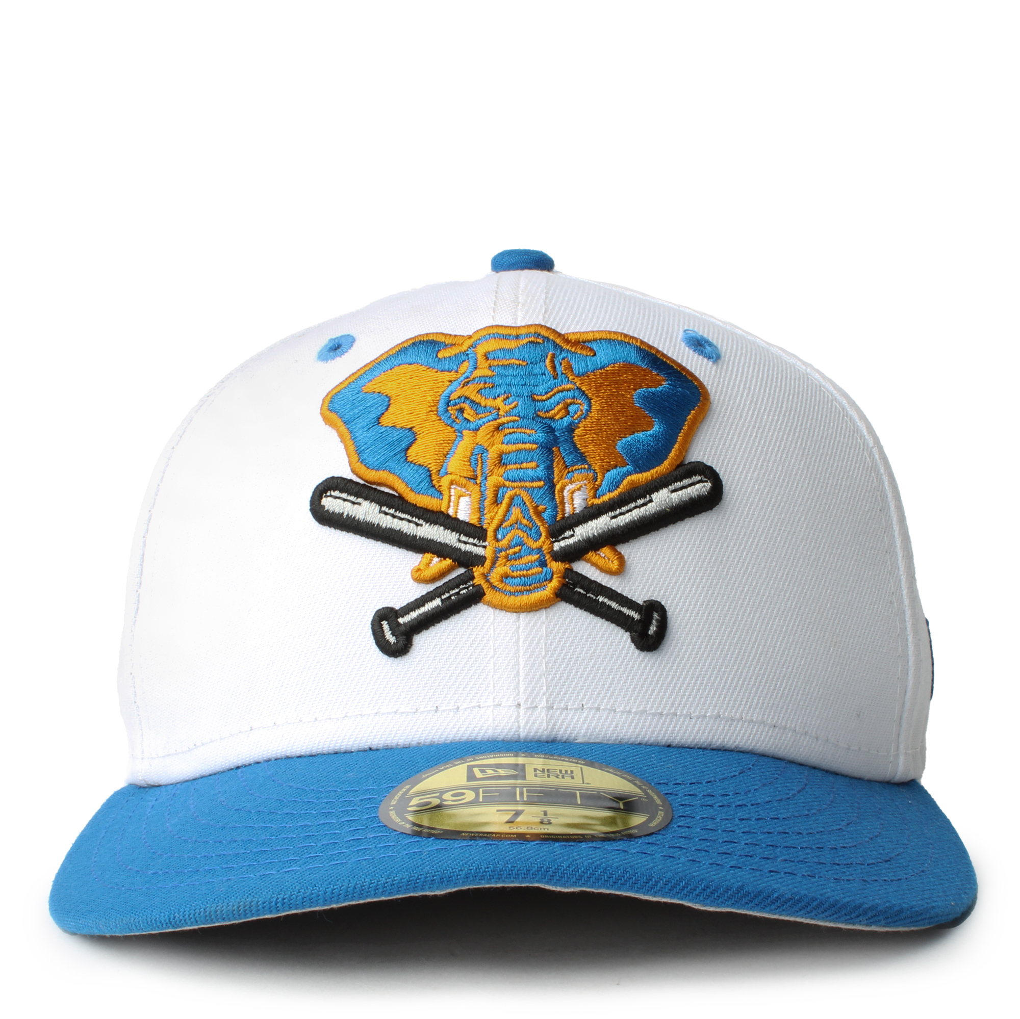 Oakland Baseball Hat Sky Blue New Era 59FIFTY Fitted Sky Blue / White | Metallic Gold / 7 7/8