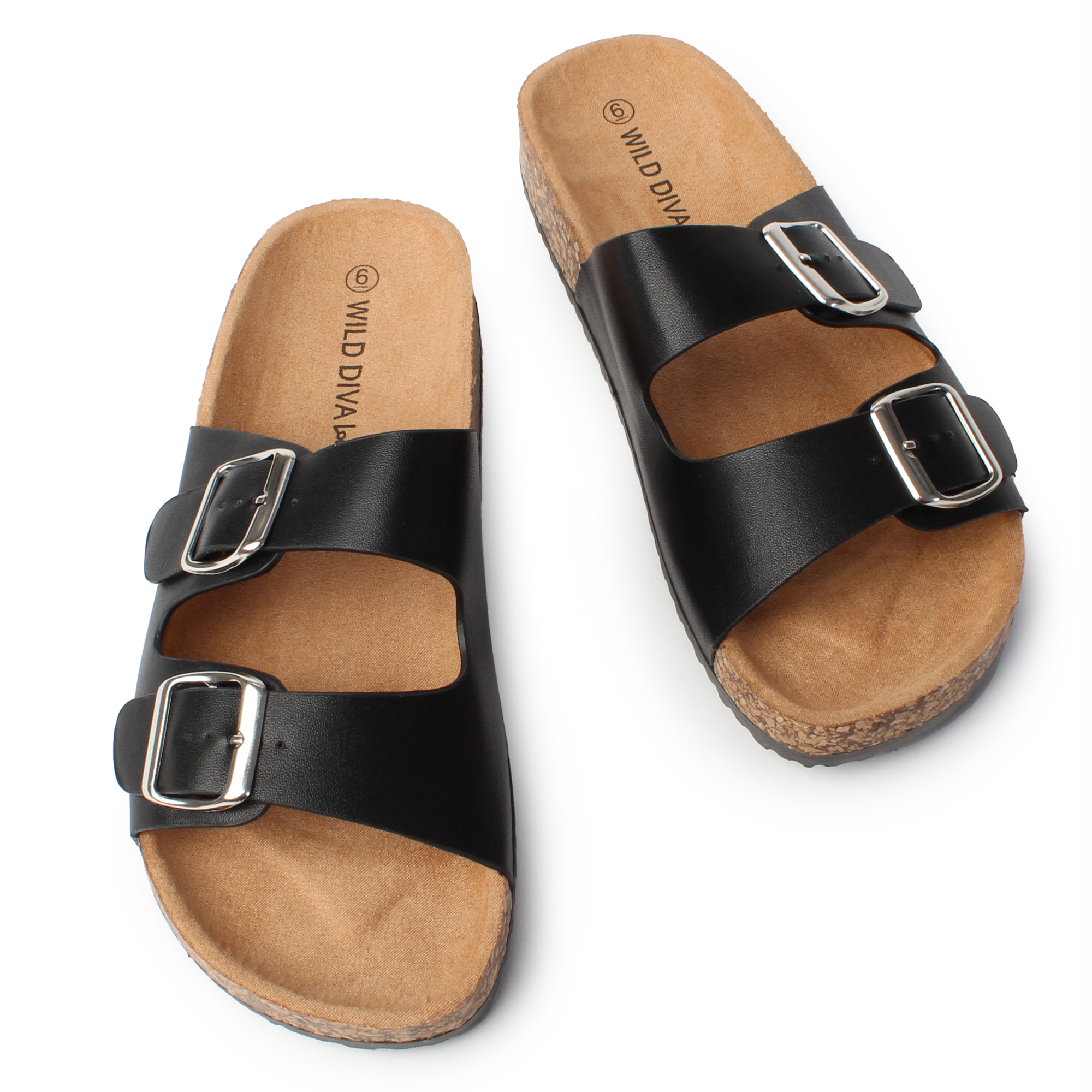 Audrina-06 Double Strap Slide