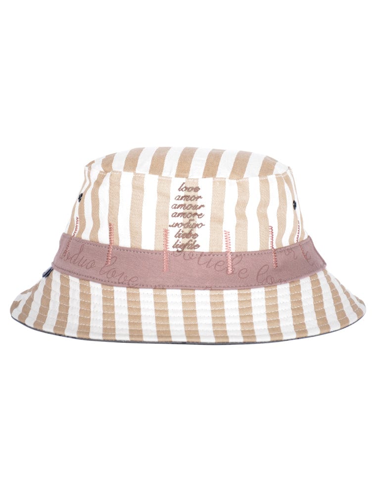 + Soul Love & Stripes Reversible Bucket Hat