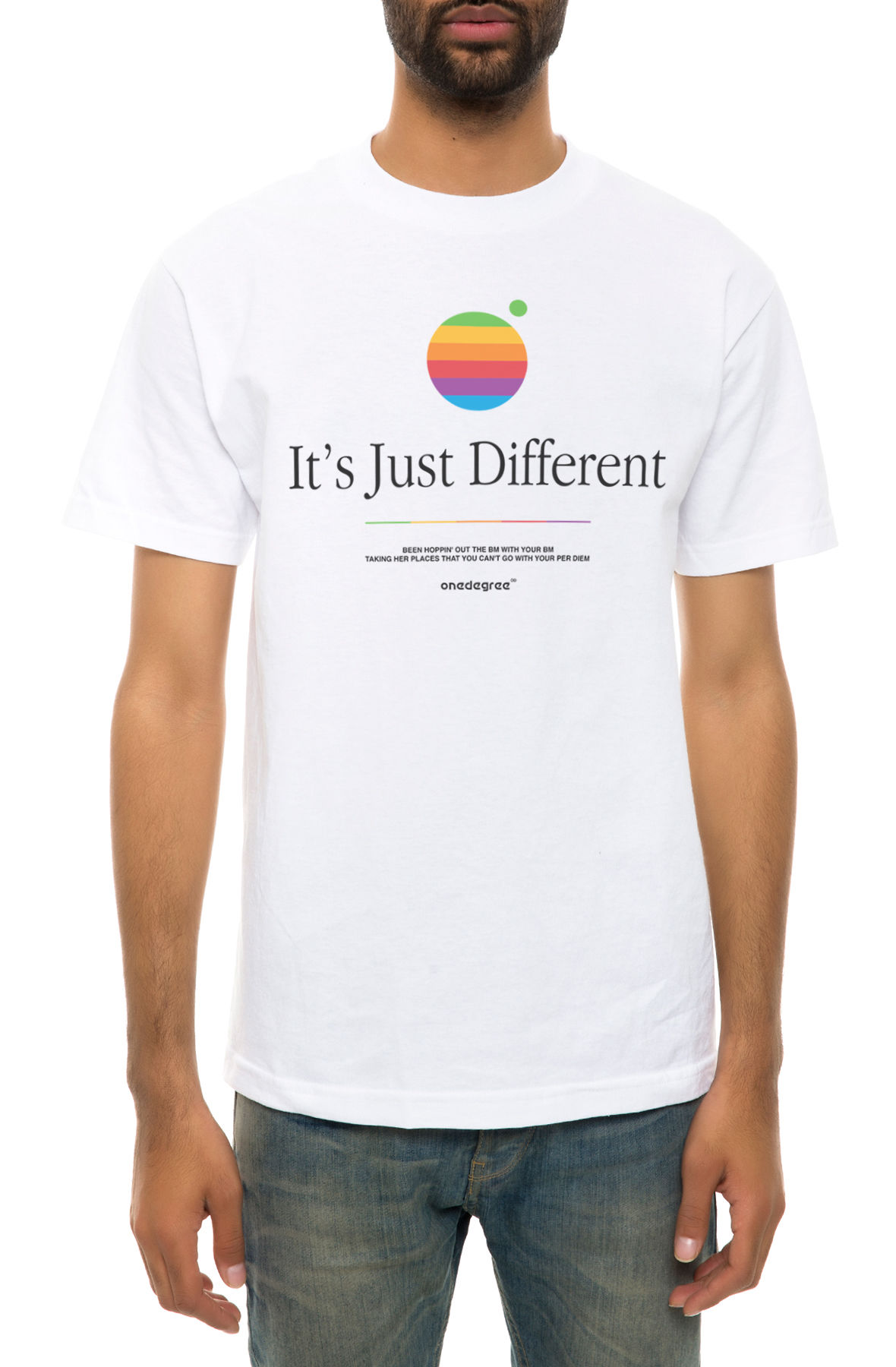 The Just Different Tee in White