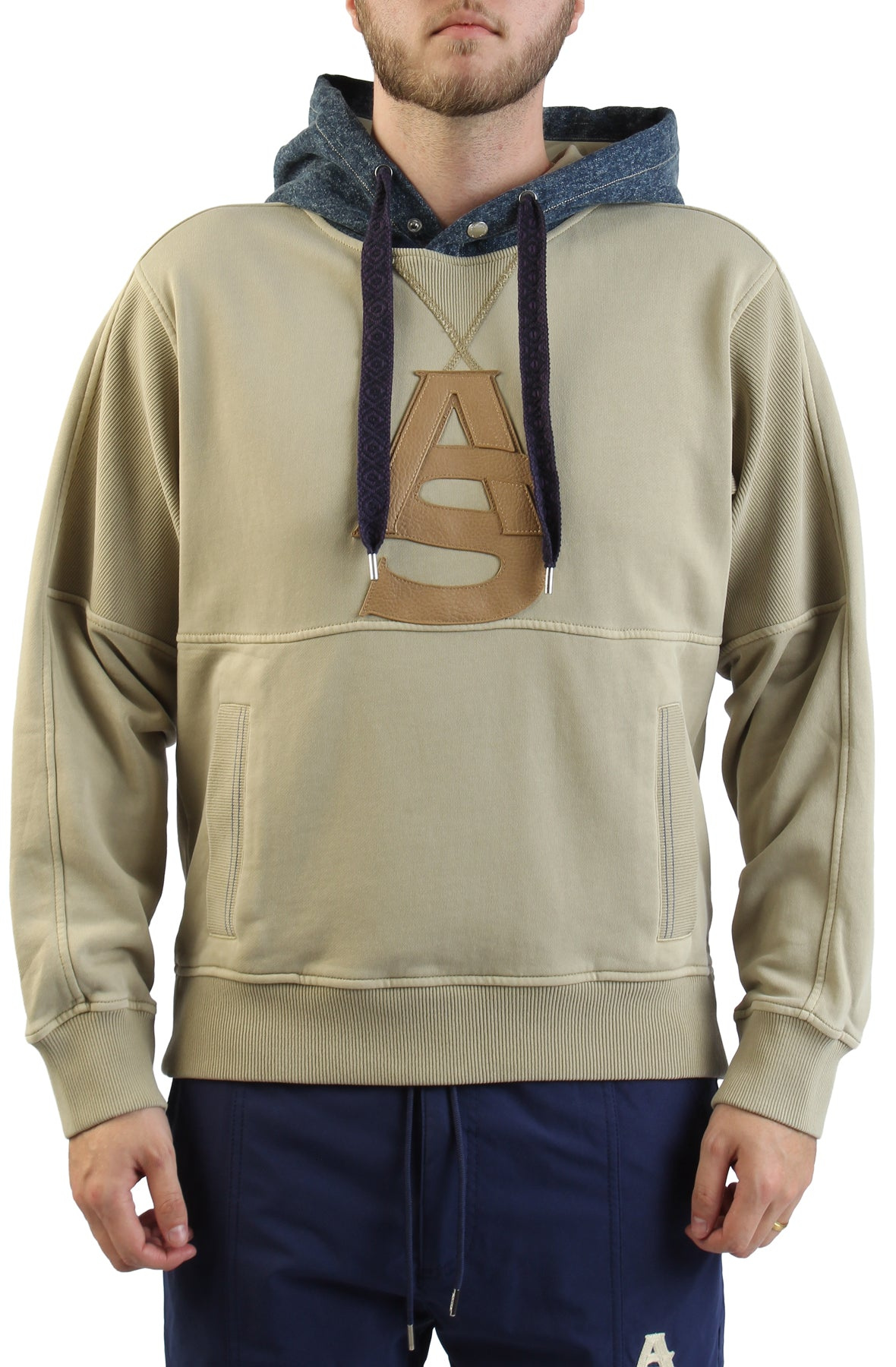 Alger Denim Hood Hoodie