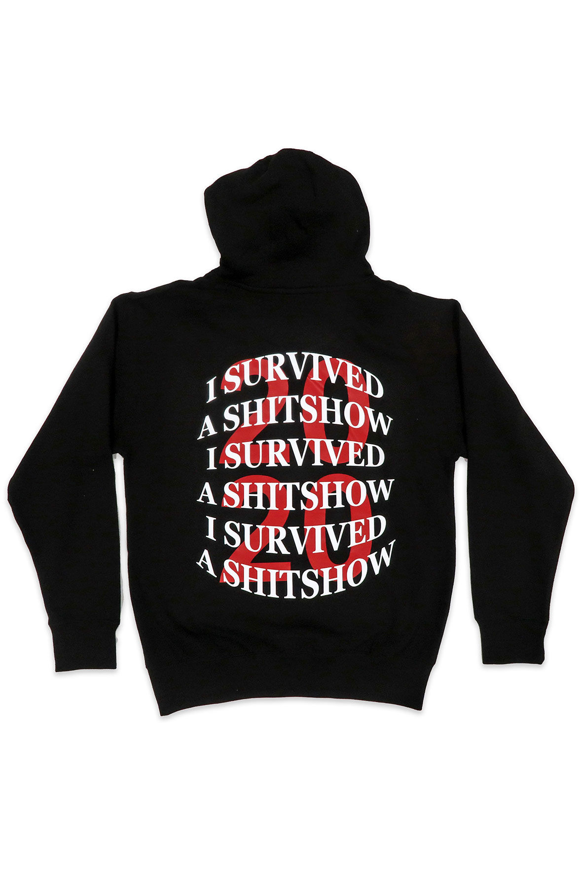 I Survived a Shit Show Hoodie in Black