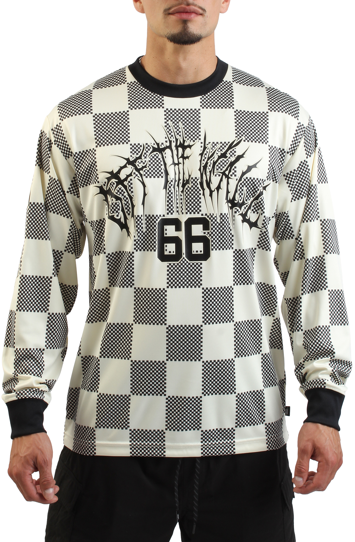 Metal Arch Logo Soccer Jersey Long Sleeve T-Shirt